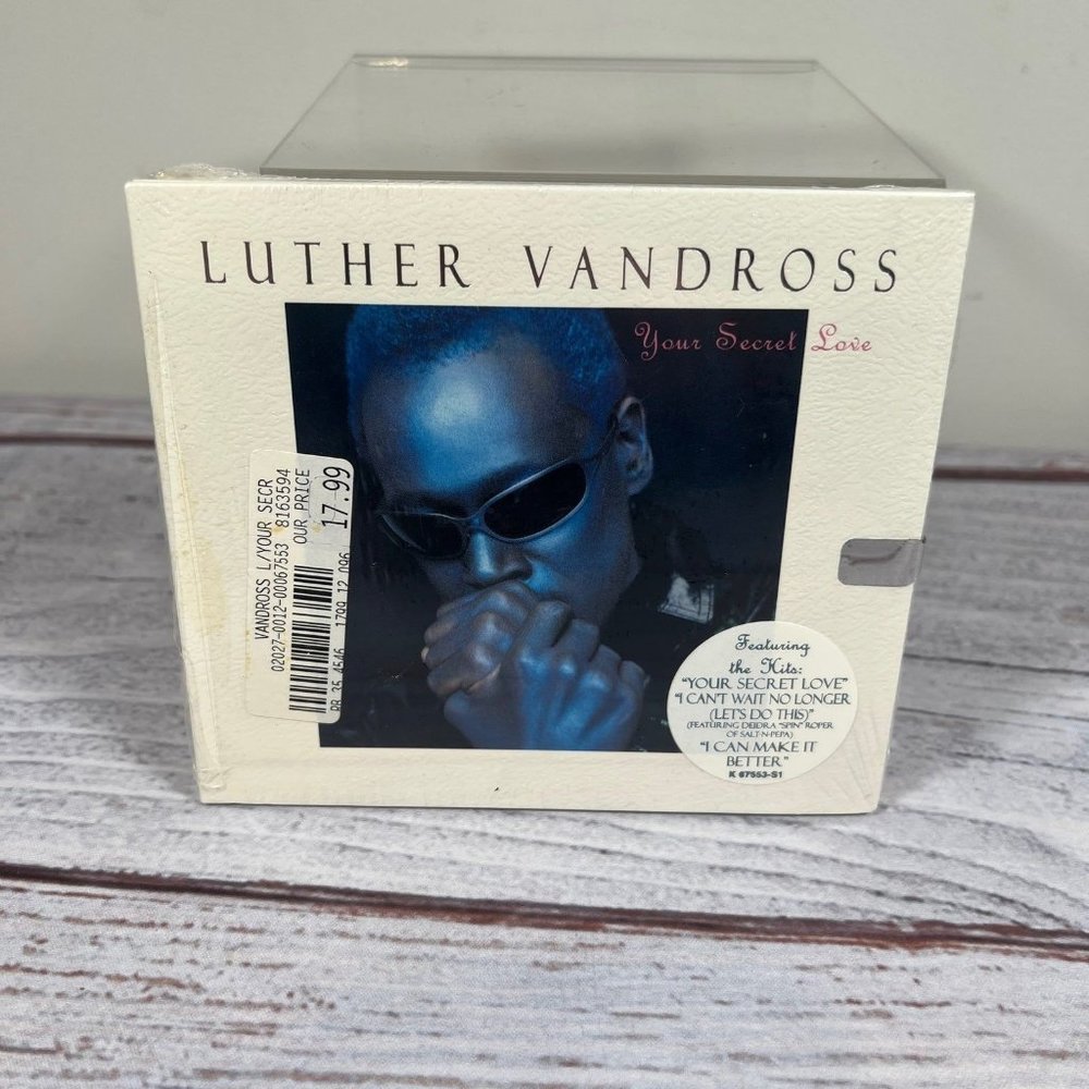 New Sealed Luther Vandross - Your Secret Love (1996, CD) R&B Soul